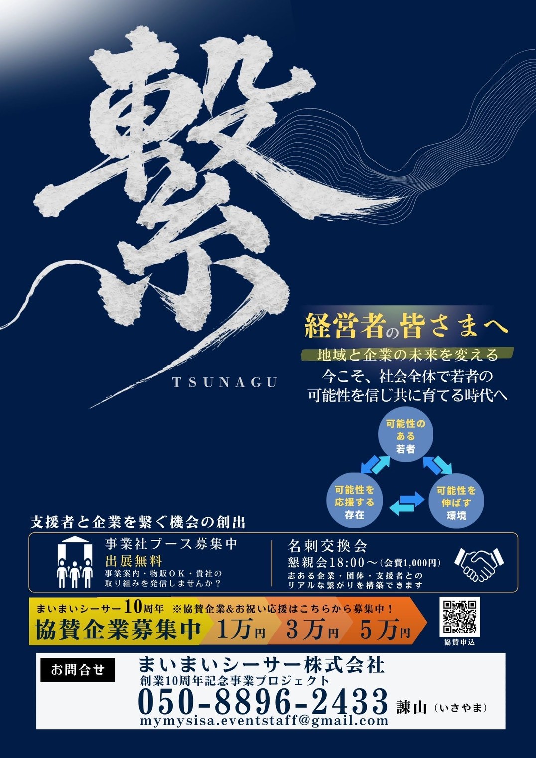7月19日（日）13時からまいまいシーサー10周年記念事業として講演会を開催いたします